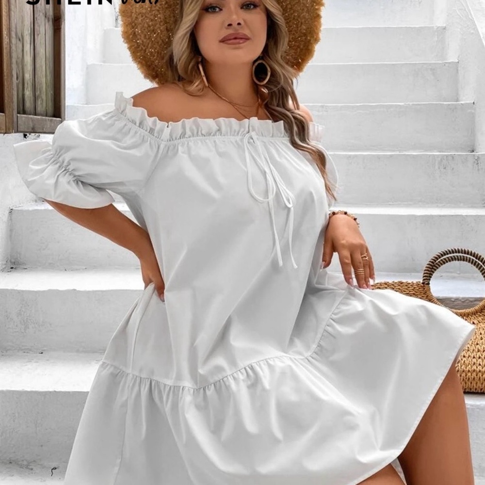 SHEIN Elegant White Garment